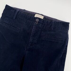 Anthropologie Essential Collection Corduroy Pants Blue Size‎ 0 Women's